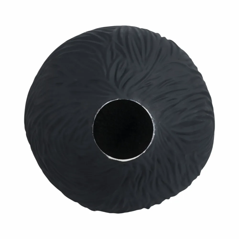 THORNTONPARK BLACK VASE 16 (IN)