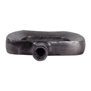 BREWERBROOK BLACK VASE 8 (IN) 9
