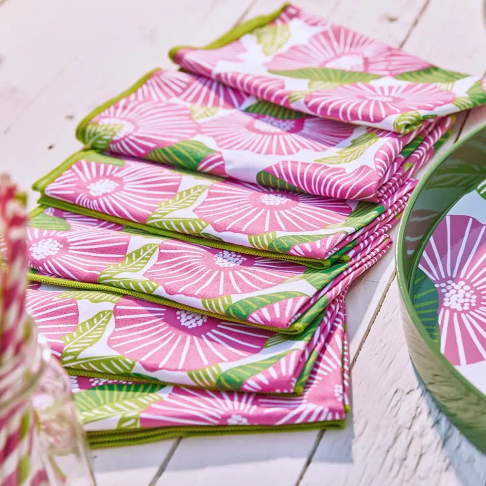Poppy Papaver Eco Dinner Napkins (Set of 6)