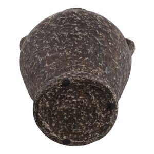 NATESTONE BROWN VASE 31 (IN) 9