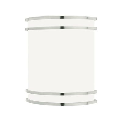 Parallel 10.6'' High 1-Light Sconce - Brushed Nickel