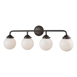Beckett 33'' Wide 4-Light Vanity Light - Oil Rubbed Bronze 1