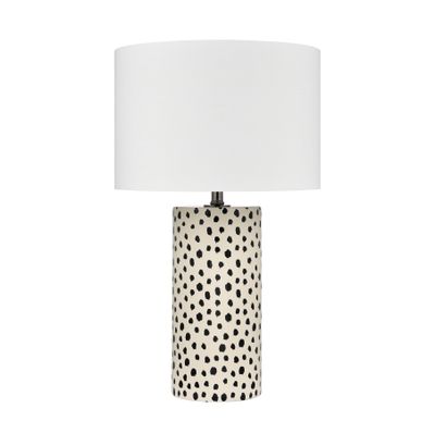 Signe 26″ High 1-Light Table Lamp - Cream