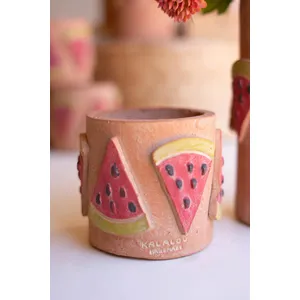 Clay Watermelon Container / Short 3