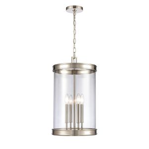 Mendoza 12.75'' Wide 4-Light Pendant - Polished Nickel 1