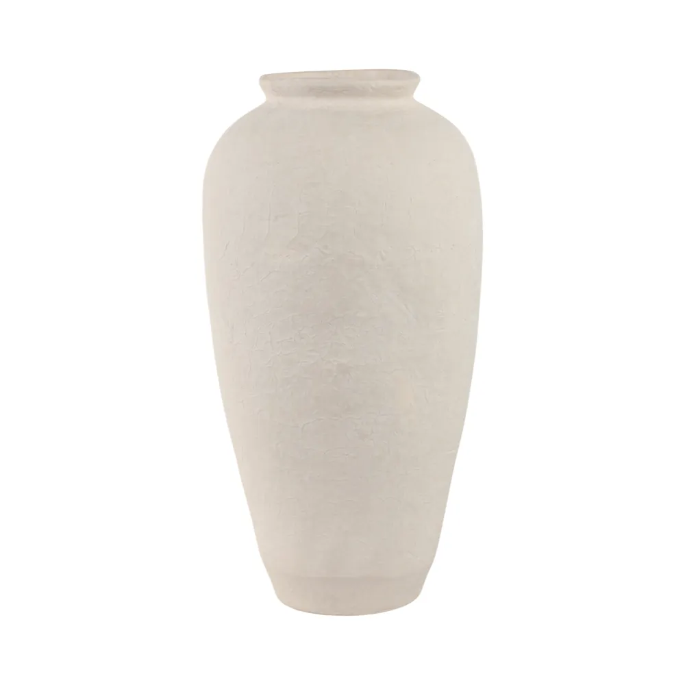 LAKEWOOD WHITE VASE 19 (IN)
