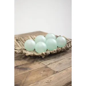 Recycled Frosted Glass Ball 1