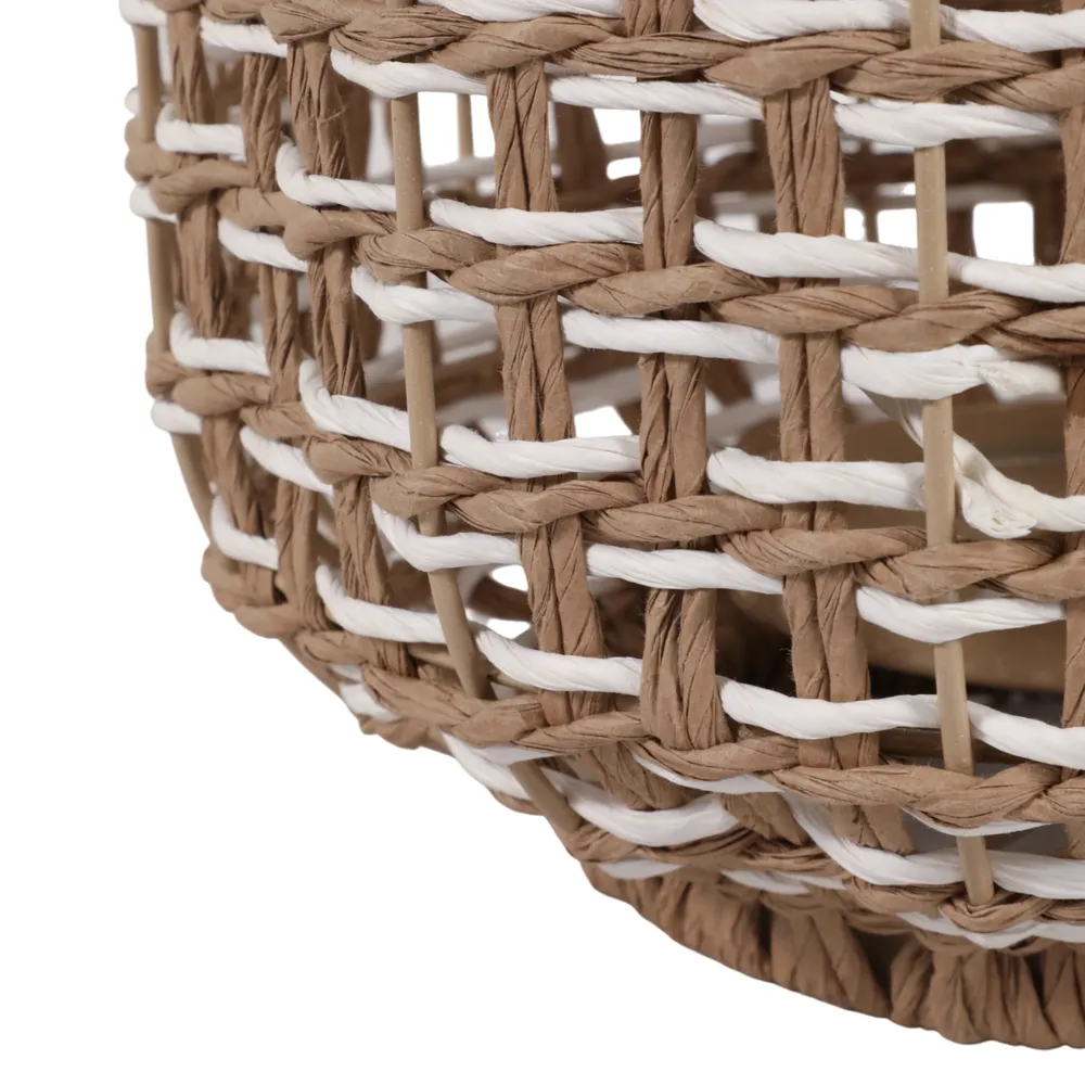 LARKSIDE BROWN LANTERN 17 (IN)