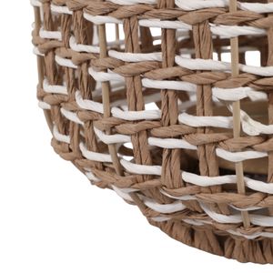 LARKSIDE BROWN LANTERN 17 (IN) 7