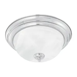Harmony 16'' Wide 3-Light Flush Mount - Brushed Nickel 1