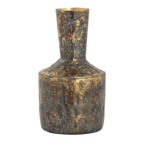 Fowler Vase - Set of 3 Patinated Brass