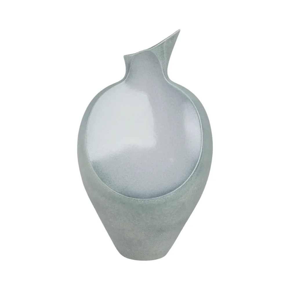 FINNHOLM GREEN VASE 25 (IN)