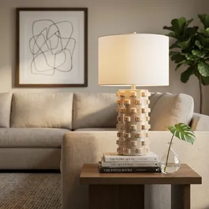 HILTONPORT WHITE LAMP 27 (IN) 9