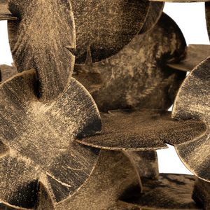 Flint Sculpture - Antique Brass 4