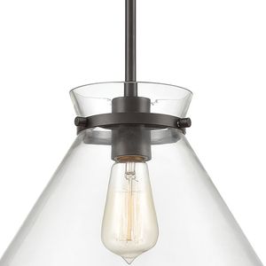 Mickley 12'' Wide 1-Light Mini Pendant - Oil Rubbed Bronze 3