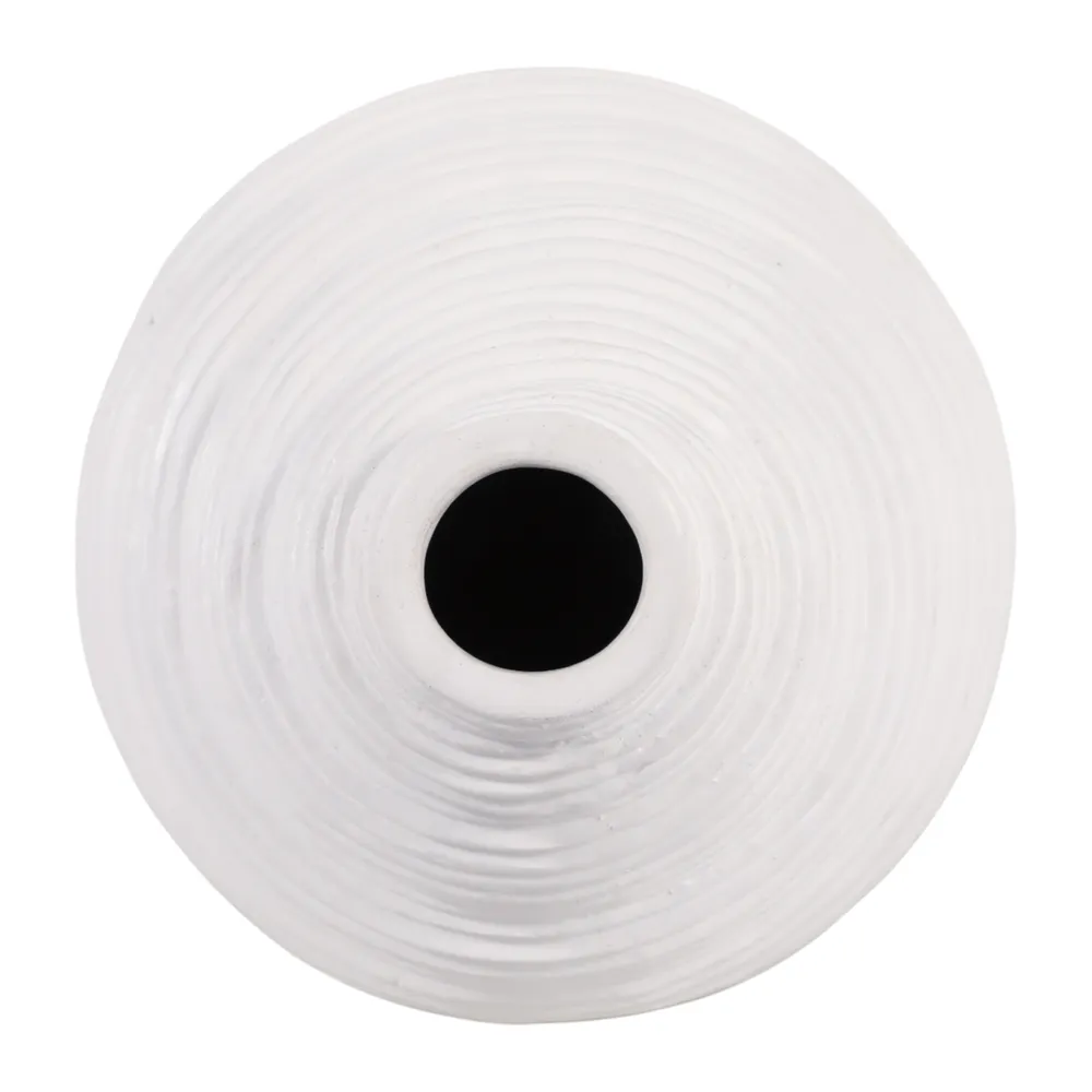 KELSEYHOLM WHITE VASE 14 (IN)