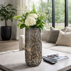 HAWLEYFORD BRONZE VASE 19 (IN) 10