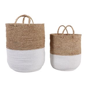 DURBANRIDGE SET OF 2 BROWN STORAGE 23 (IN) 4