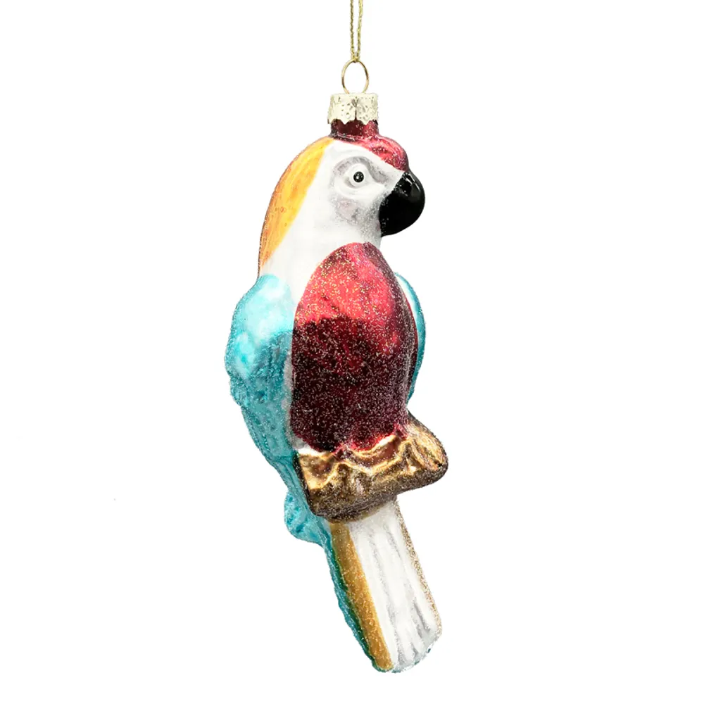 6-1/3" PARROT ORNAMENT