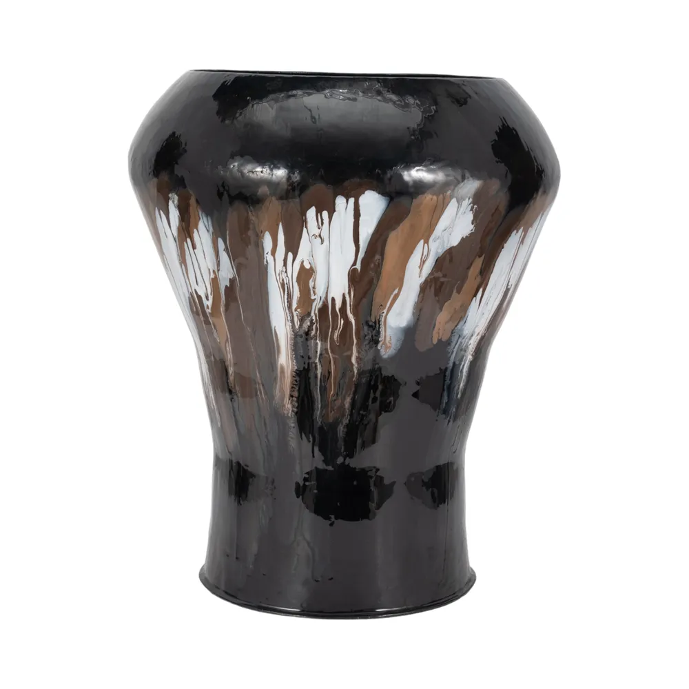 ANTONMILL BLACK VASE 25 (IN)