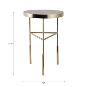 WYLERFIELD WHITE TABLE 22 (IN) 8