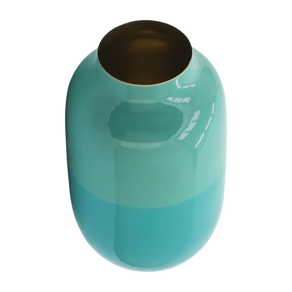 HELENAGROVE GREEN VASE 12 (IN)