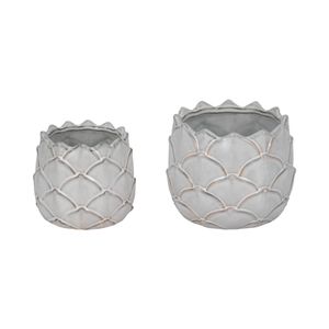 DOUGALSHAW WHITE PLANTER 5 (IN) 8