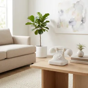 PRESTONDALE WHITE DECOR 6 (IN) 11