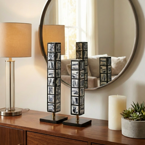 EATONHAM SET OF 2 BLACK DECOR 21 (IN) 12