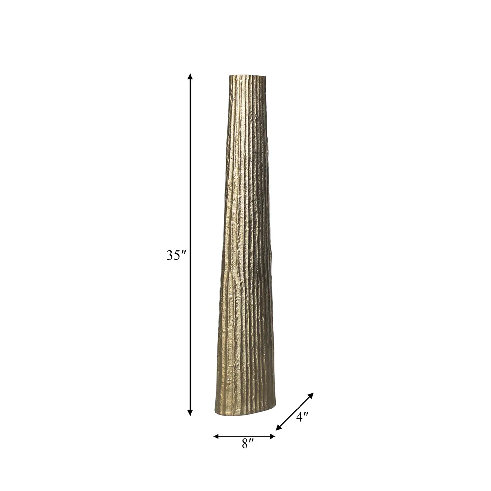 HAZENSTONE GOLD VASE 35 (IN)