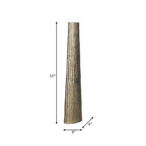 HAZENSTONE GOLD VASE 35 (IN) 10