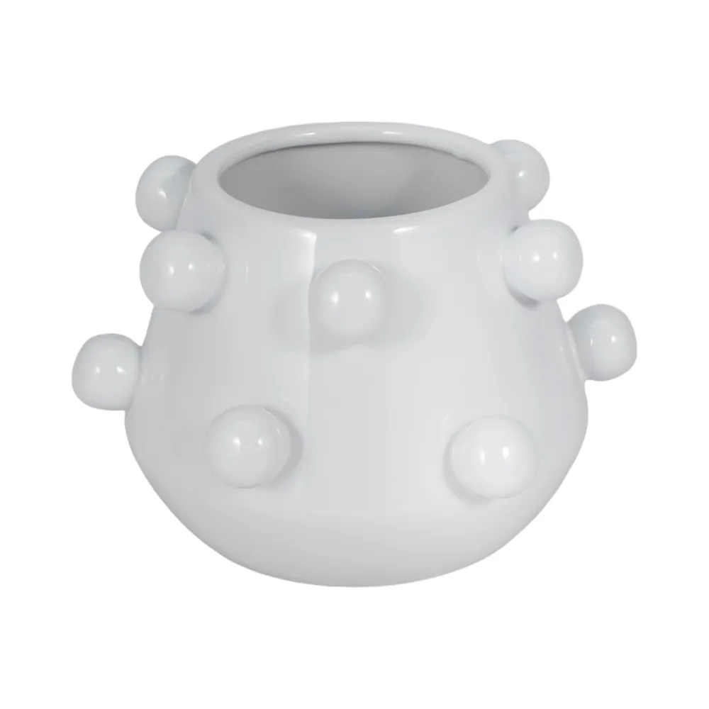 NELSONHAM WHITE PLANTER 5 (IN)