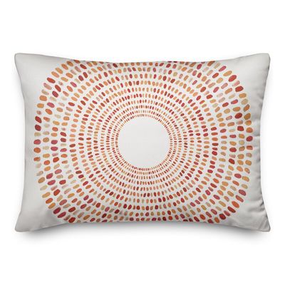 Allman Geometric Indoor/Outdoor Throw Pillow