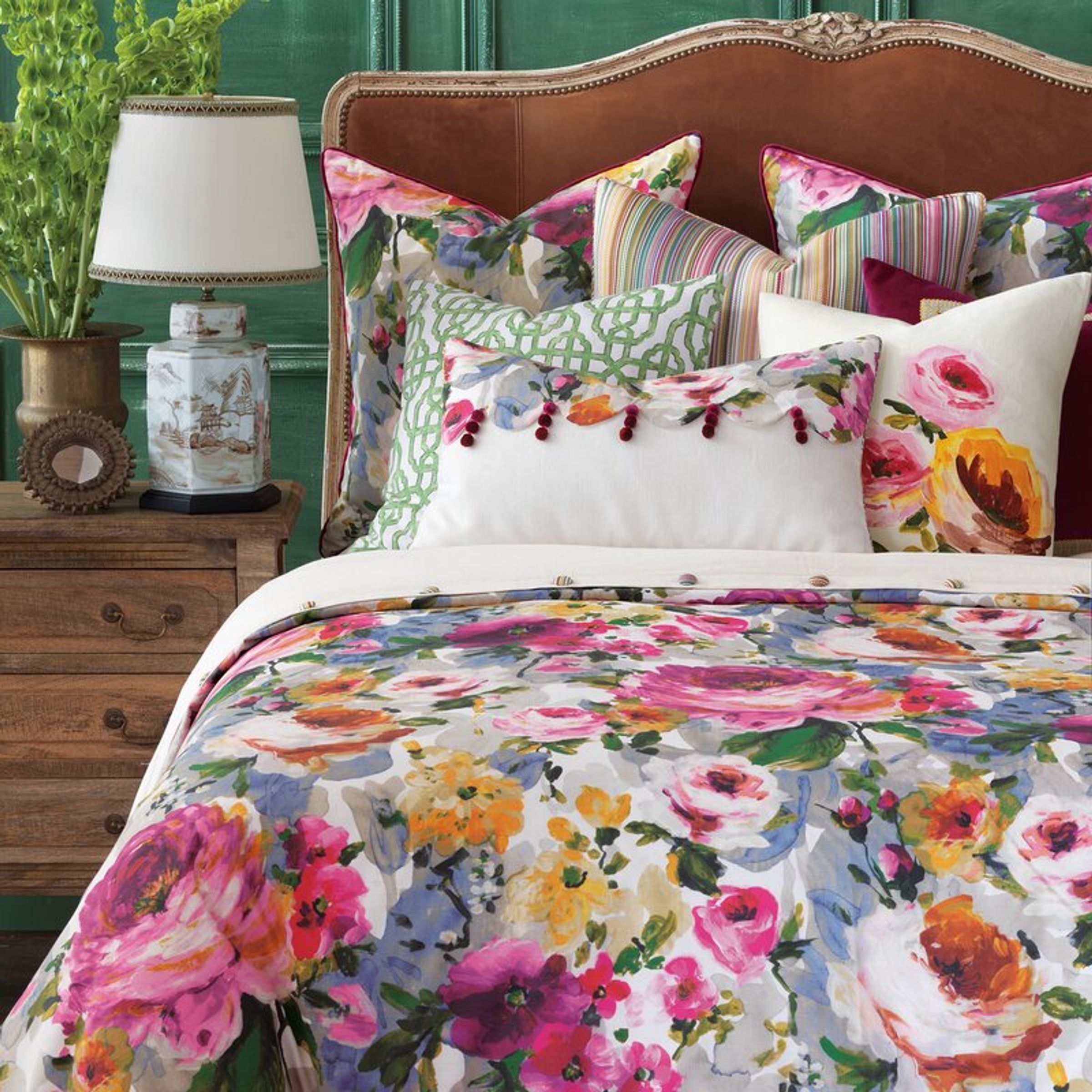Tresco Traditional Floral Comforter Set