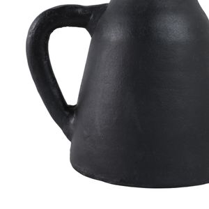 SHERMANCLIFF BLACK VASE 9 (IN) 6