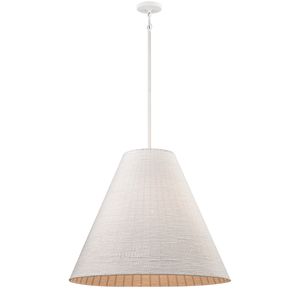 Sophie 30'' Wide 4-Light Pendant - White Coral 1