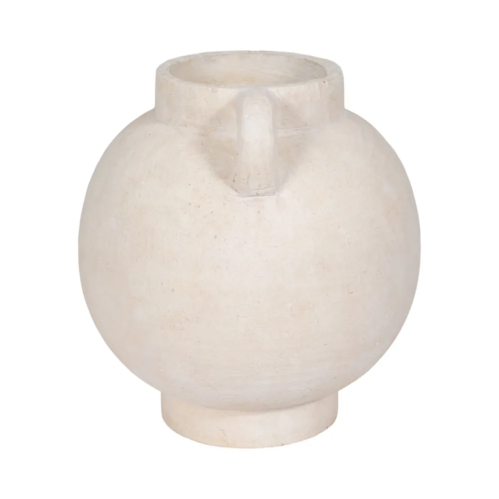 CORBINFORD WHITE VASE 12 (IN)
