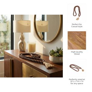 ASHERPORT BROWN BEAD 1 (IN) 9