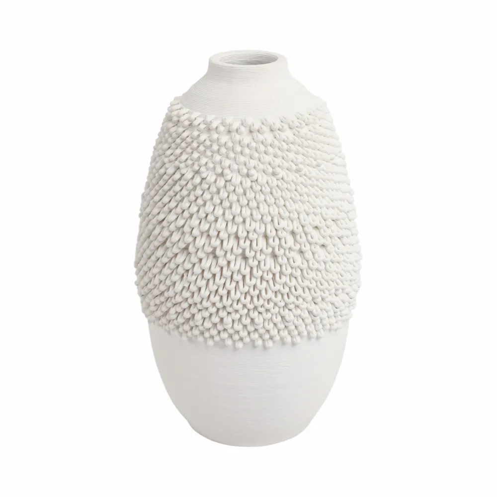 GARTONWAY IVORY VASE 10 (IN)