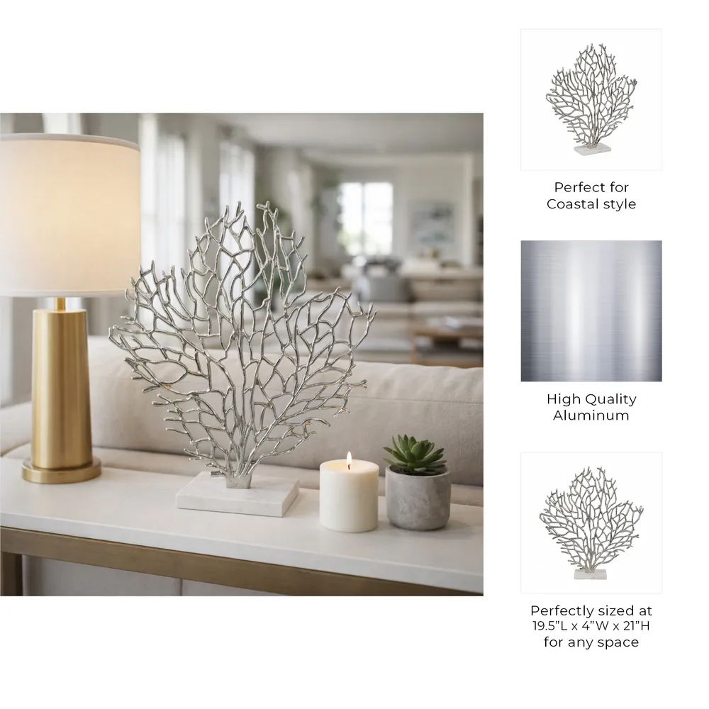 BENTONSIDE SILVER DECOR 21 (IN)