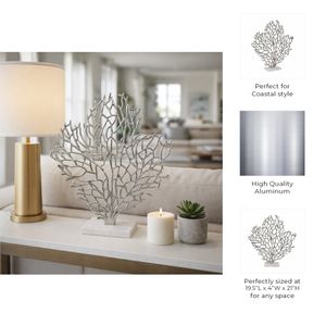 BENTONSIDE SILVER DECOR 21 (IN) 10