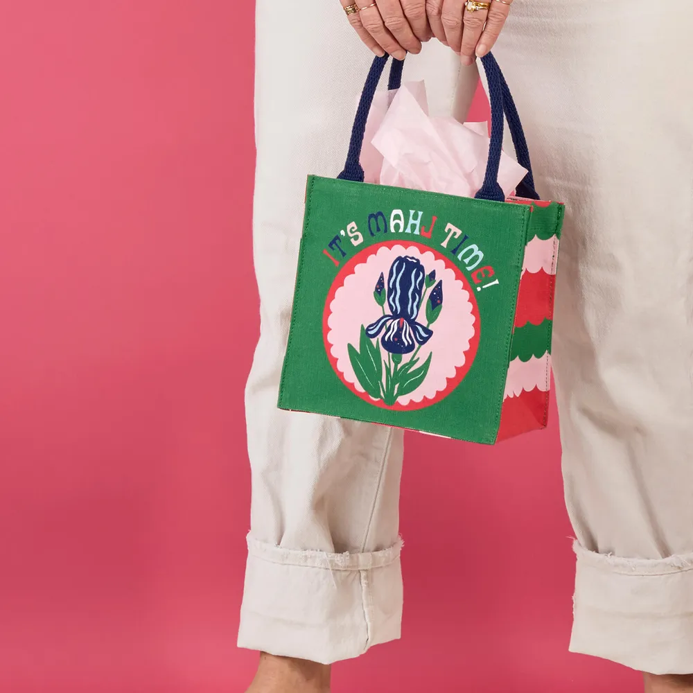 It's Mahj Time Reusable Itsy Bitsy Gift Bag