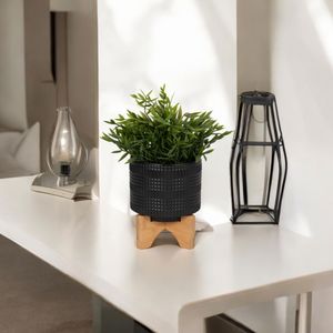 LYNNWELL BLACK PLANTER 5 (IN) 13