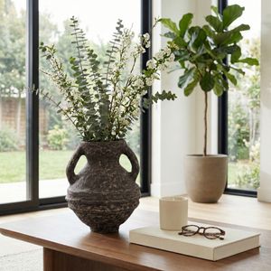 FERRIS BROWN VASE 16 (IN) 12