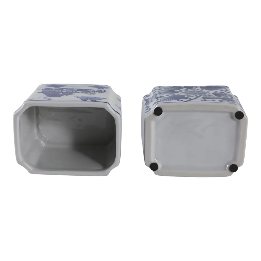 GAINESDALE SET OF 2 BLUE PENCIL CUP 4 (IN)