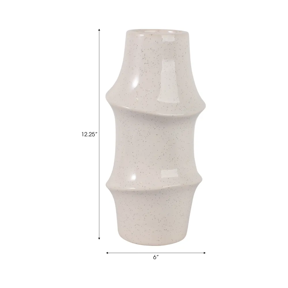 WYLERCREST IVORY VASE 12 (IN)