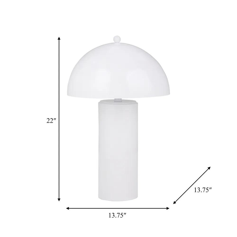 IVESLEY WHITE LAMP 22 (IN)