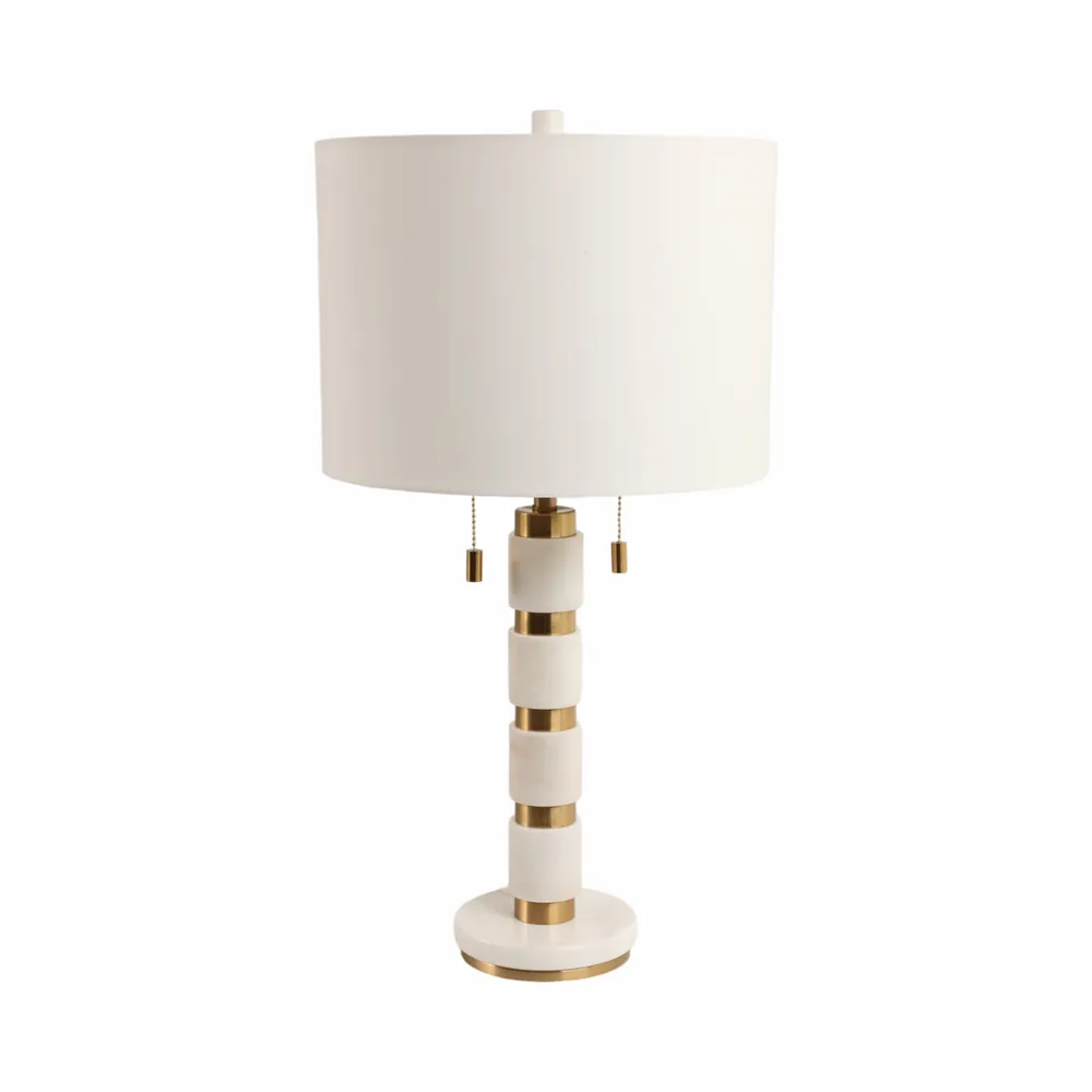 FINTONWORTH WHITE LAMP 29 (IN)