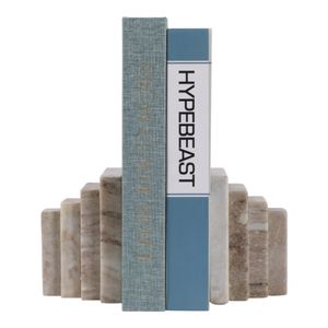 BECKETTDALE SET OF 2 TAN BOOKENDS 5 (IN) 4