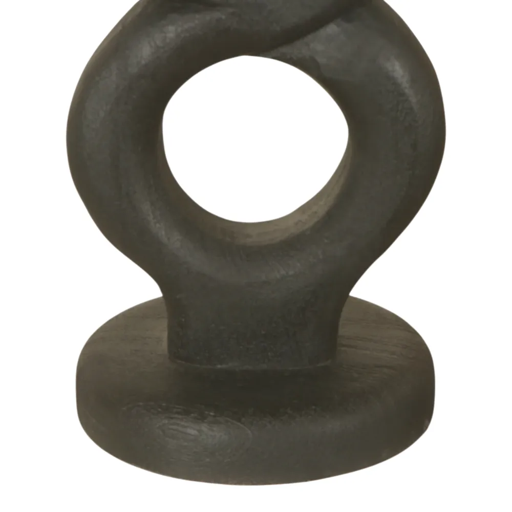 ISLEOAK BLACK LAMP 34 (IN)